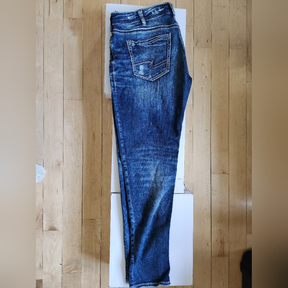 Womens Silver Jeans Girlfriend size W33/L29